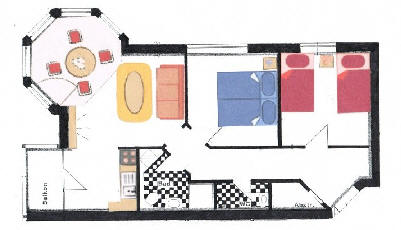 Grundriss 3 Raum C